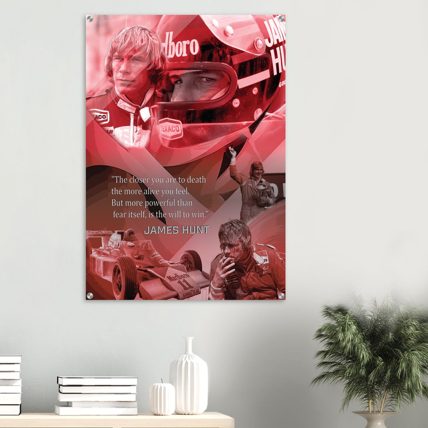 James Hunt Custom Tribute Acrylic Print