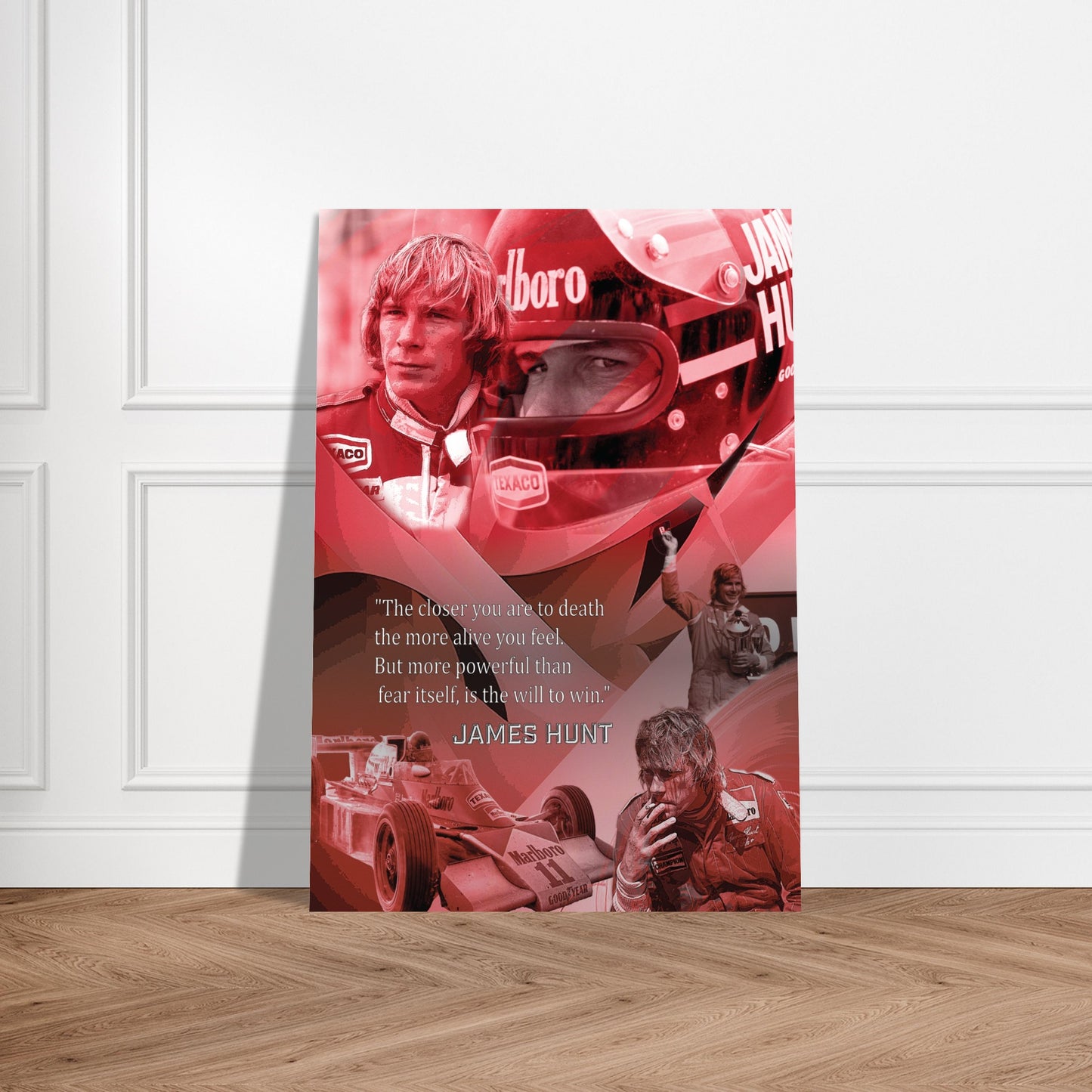 James Hunt Custom Tribute Premium Semi-Glossy Paper Poster