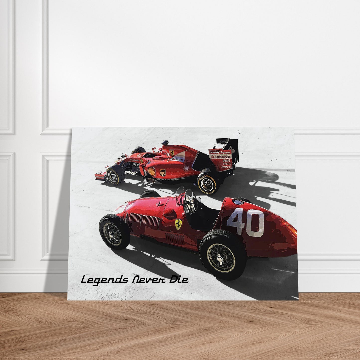 "Legends Never Die" Premium Semi-Glossy Paper Poster