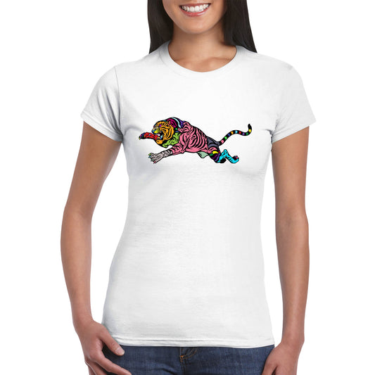 Jump For Joy Classic Womens Crewneck T-shirt