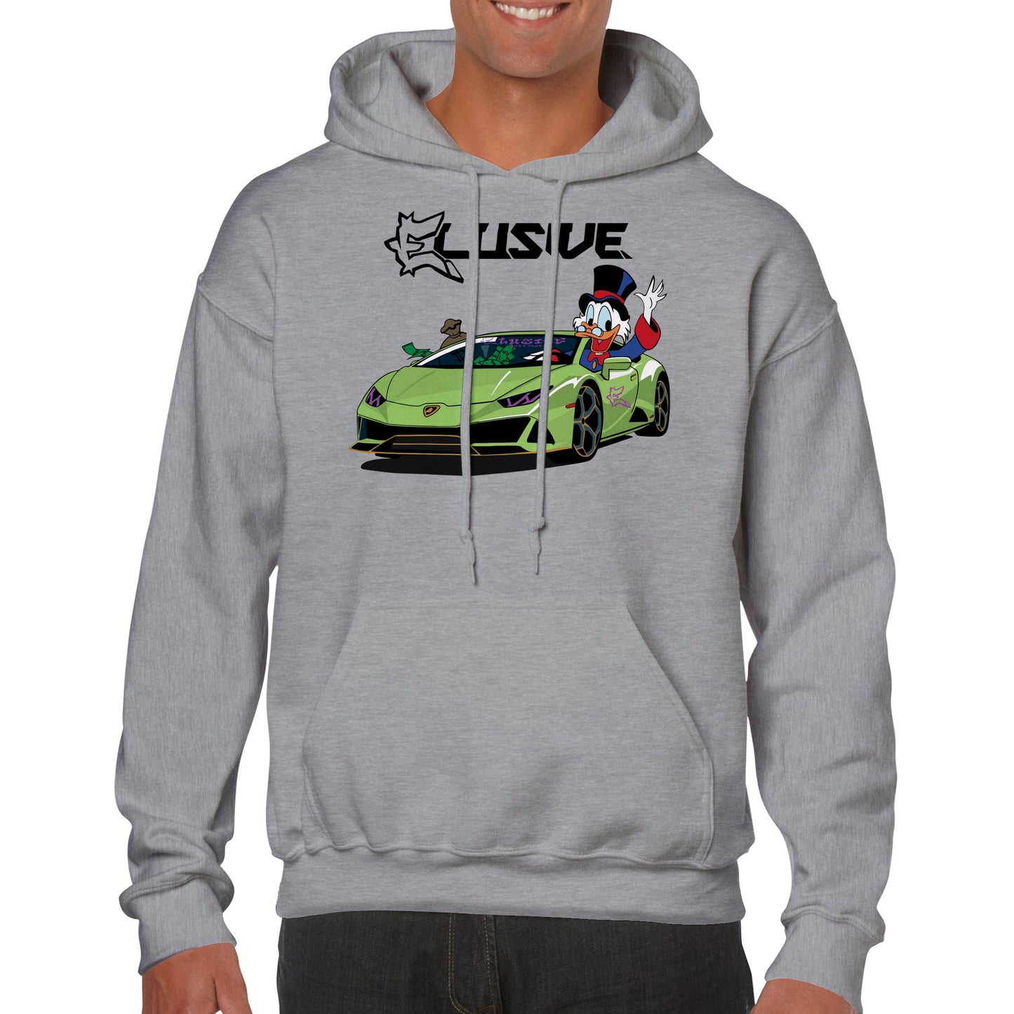 Lambo Scrooge Classic Unisex Pullover Hoodie