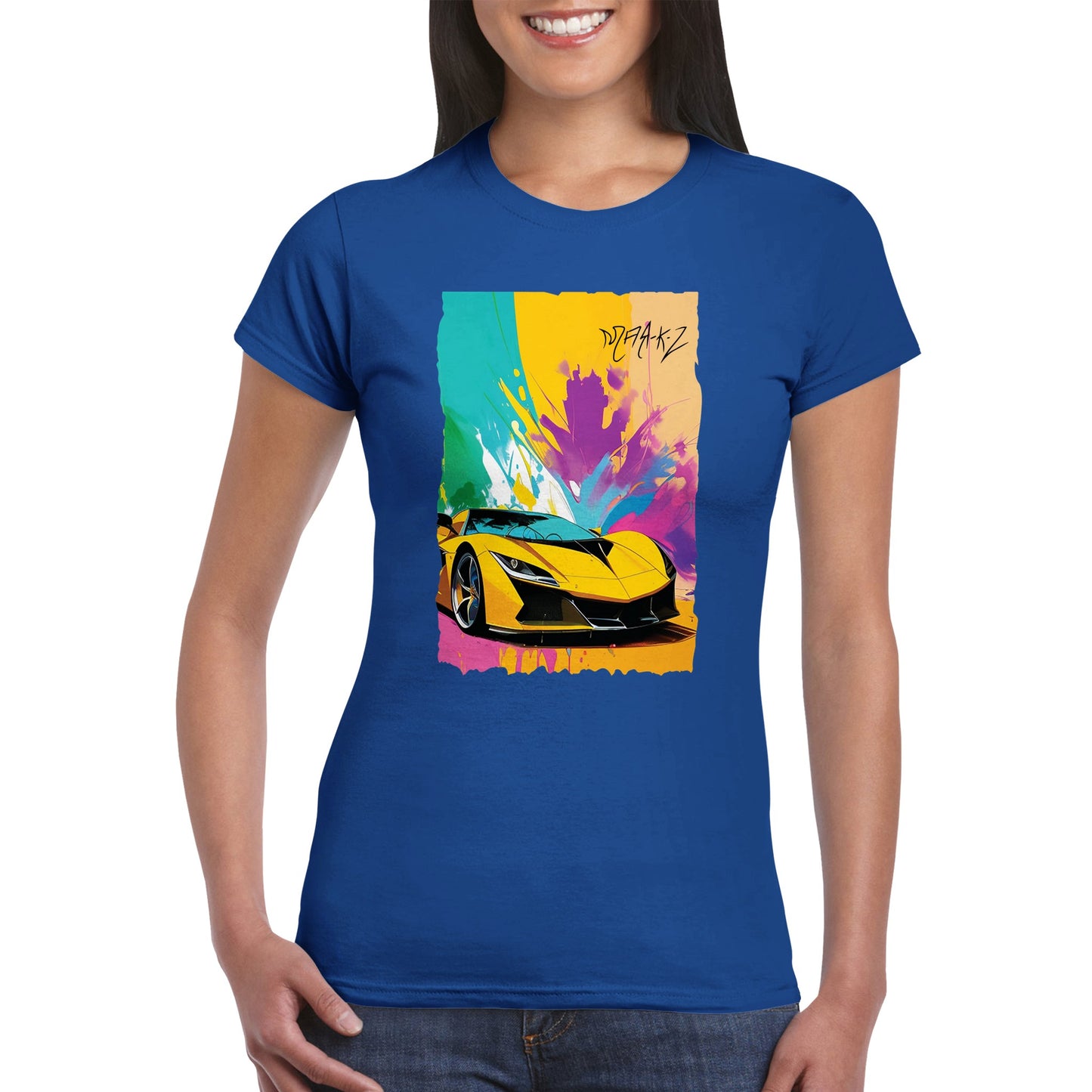 Supercar Delight Classic Womens Crewneck T-shirt