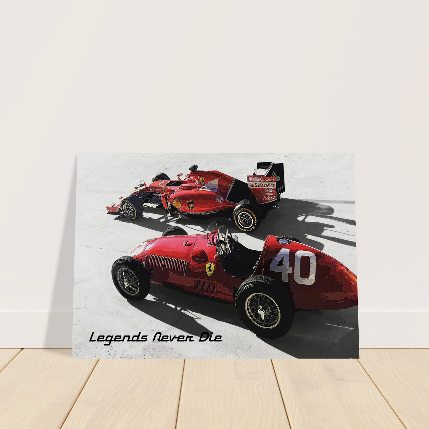 "Legends Never Die" Museum-Quality Matte Paper Poster