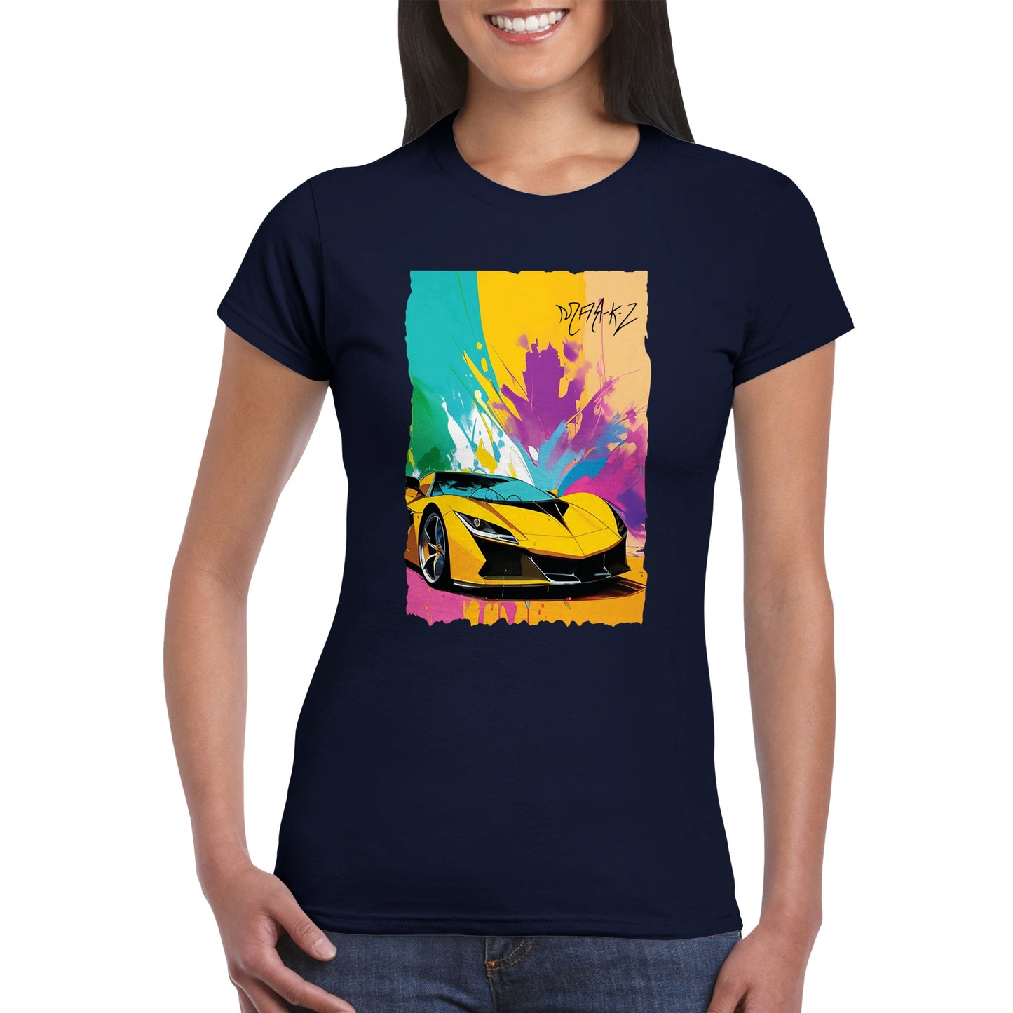 Supercar Delight Classic Womens Crewneck T-shirt