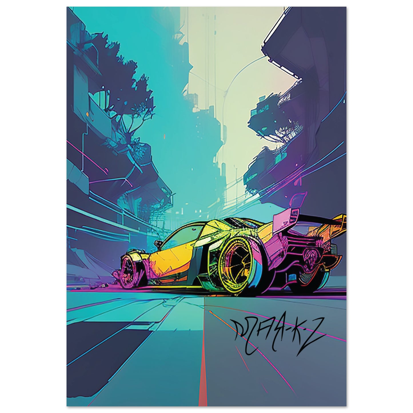 CyberPunk4Life Premium Semi-Glossy Paper Poster