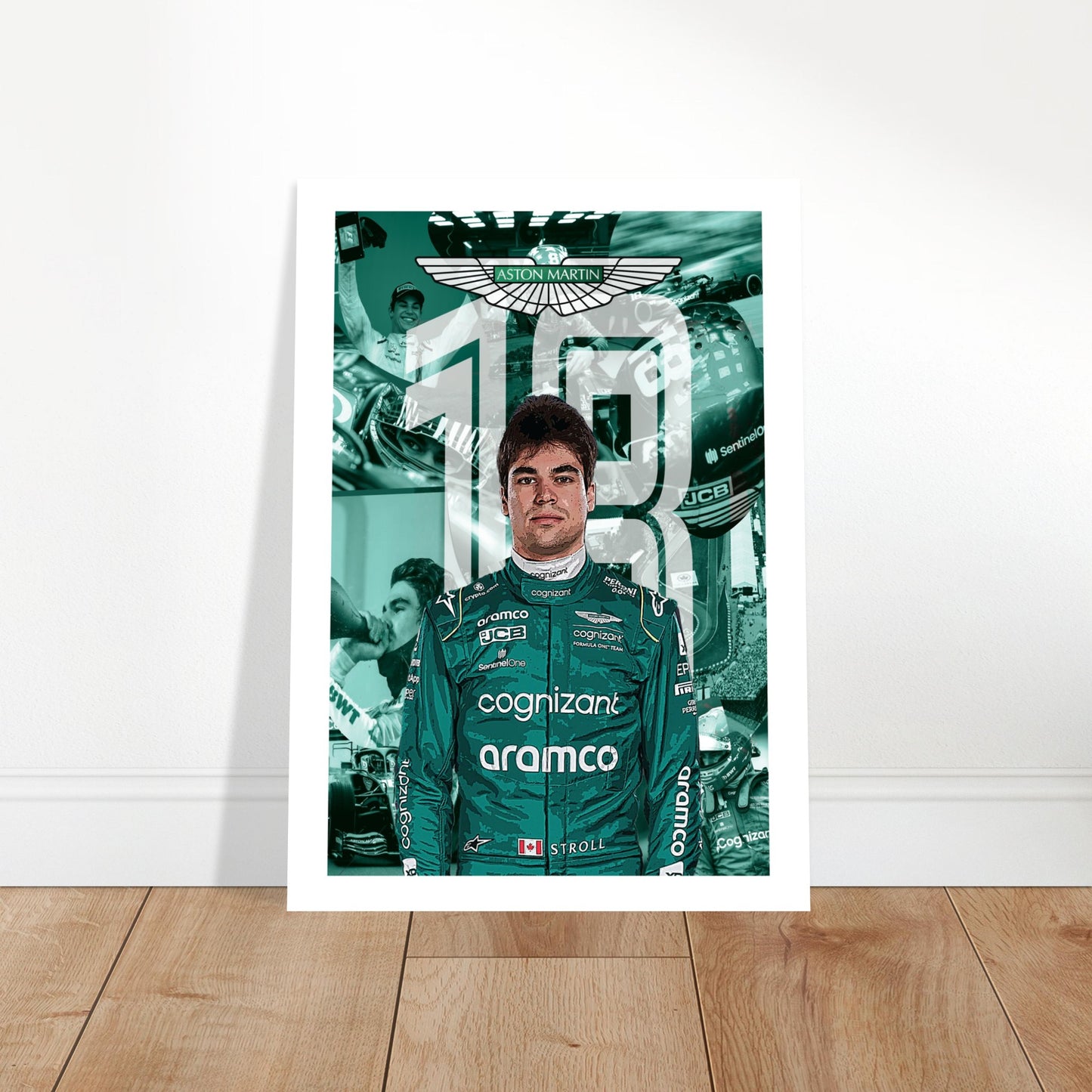 Lance Stroll Custom Classic Semi-Glossy Paper Poster