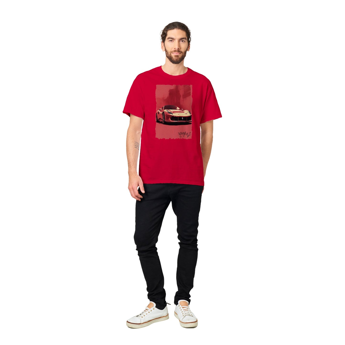 Ferrari in the Heat Heavyweight Unisex Crewneck T-shirt