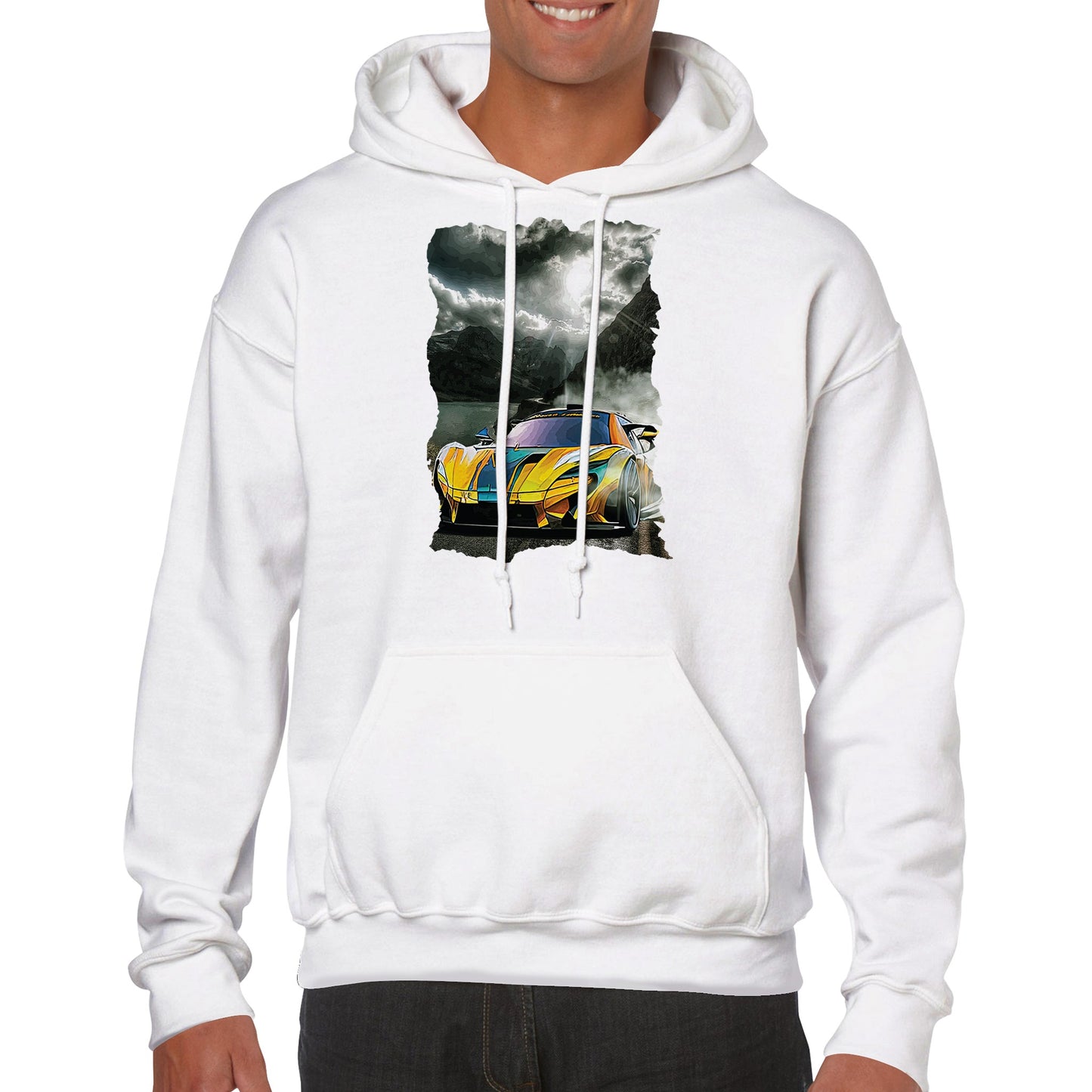 Mountain Smoke Classic Unisex Pullover Hoodie