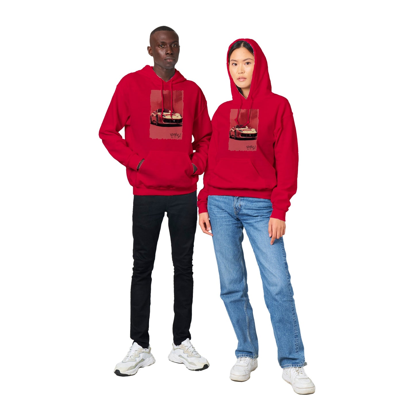 Ferrari in the Heat Classic Unisex Pullover Hoodie