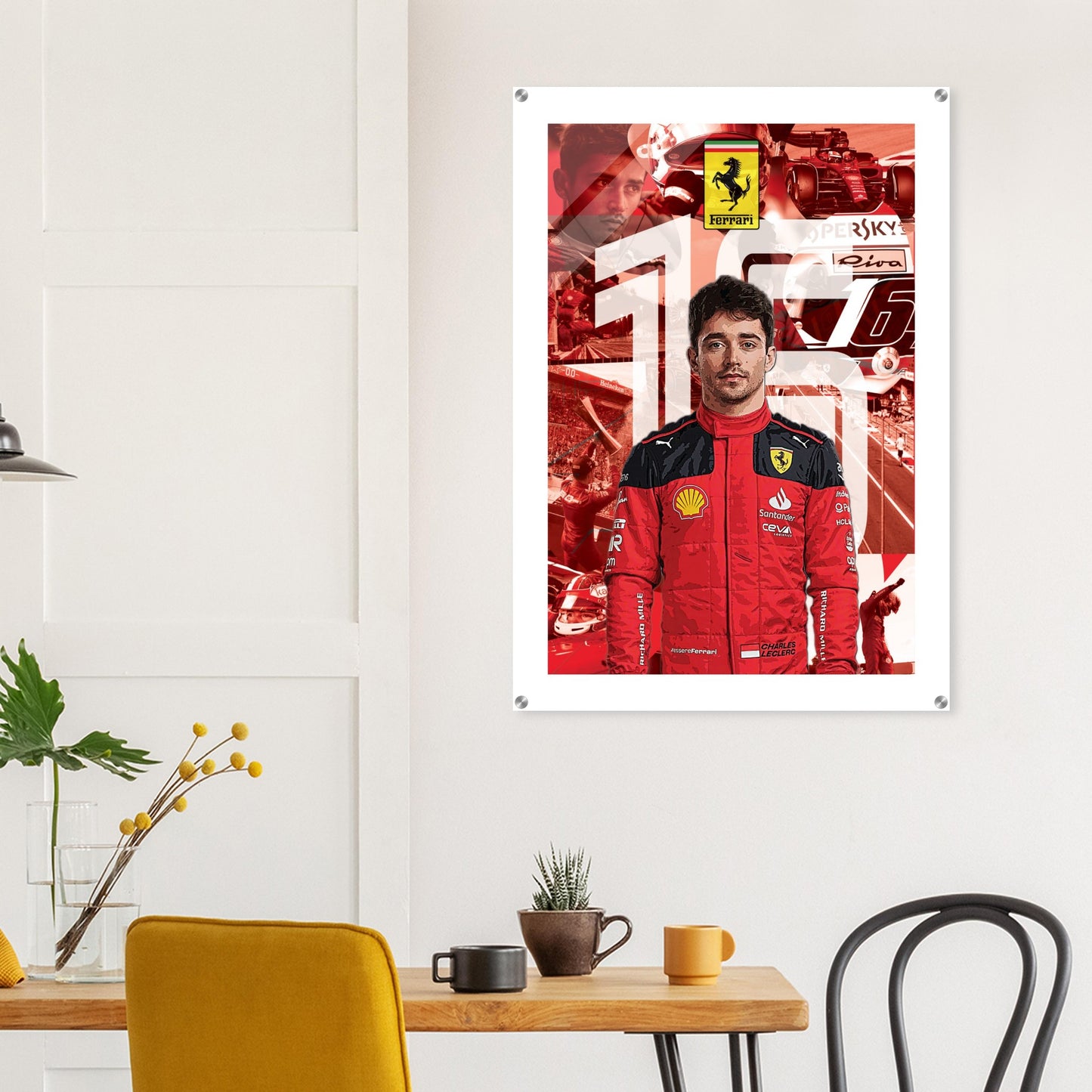 Charles Leclerc Custom Acrylic Print