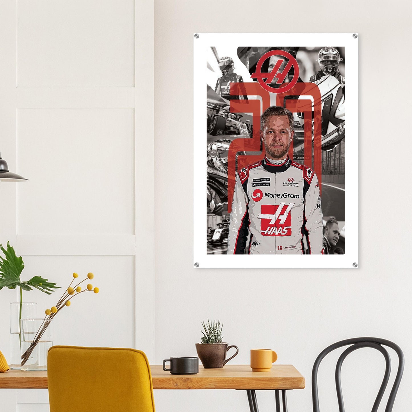 Kevin Magnussen Custom Acrylic Print