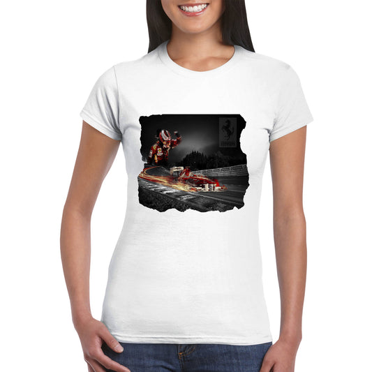 Spa-F1 Custom Classic Womens Crewneck T-shirt