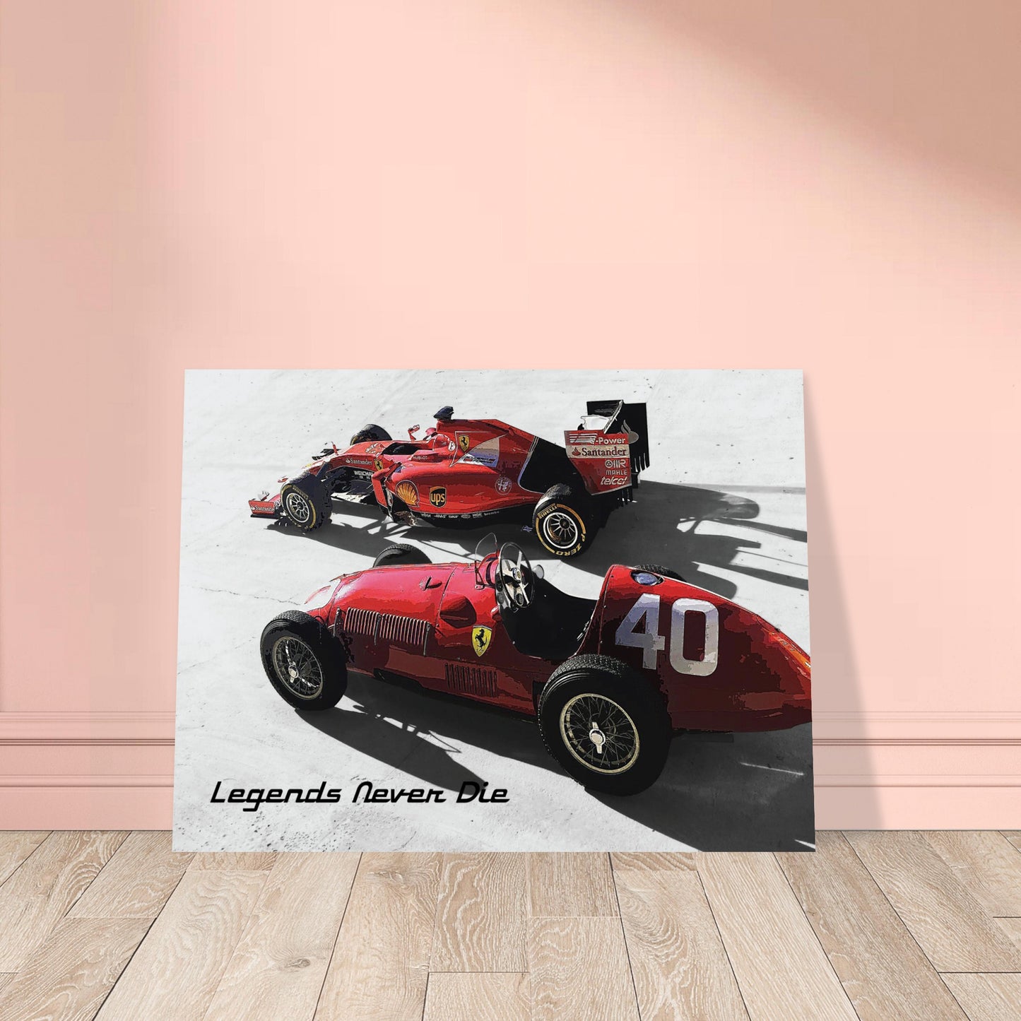 "Legends Never Die" Classic Semi-Glossy Paper Poster