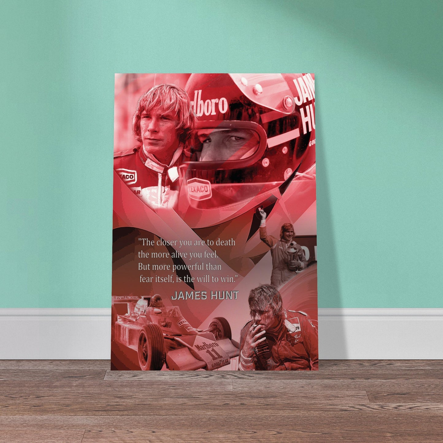 James Hunt Custom Tribute Museum-Quality Matte Paper Poster