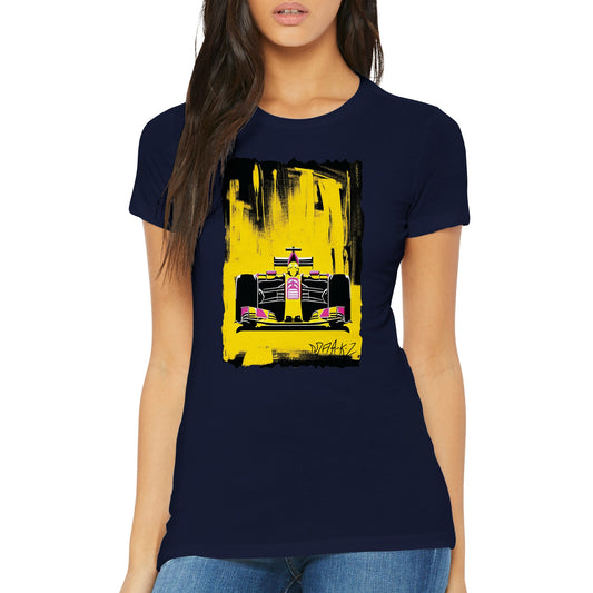 Custom Formula One Premium Womens Crewneck T-shirt