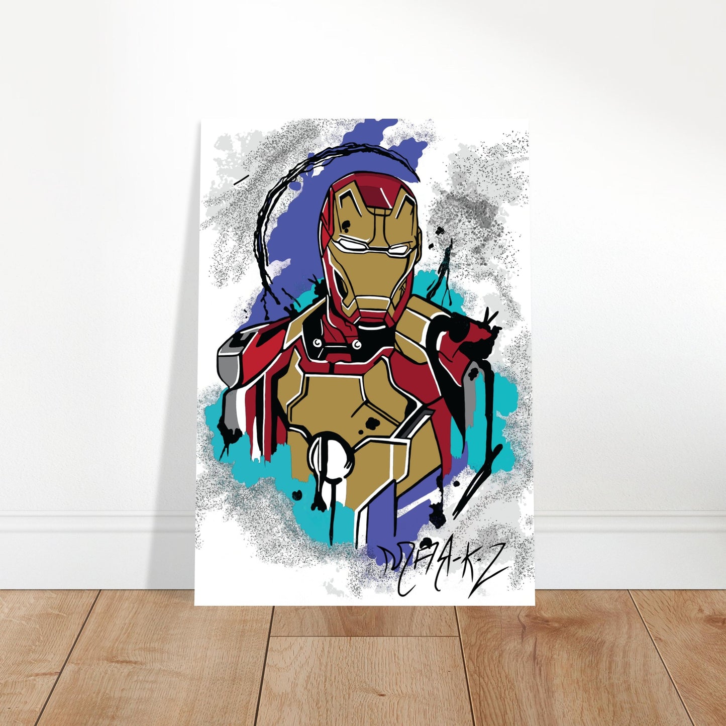 Custom Iron Man Classic Semi-Glossy Paper Poster