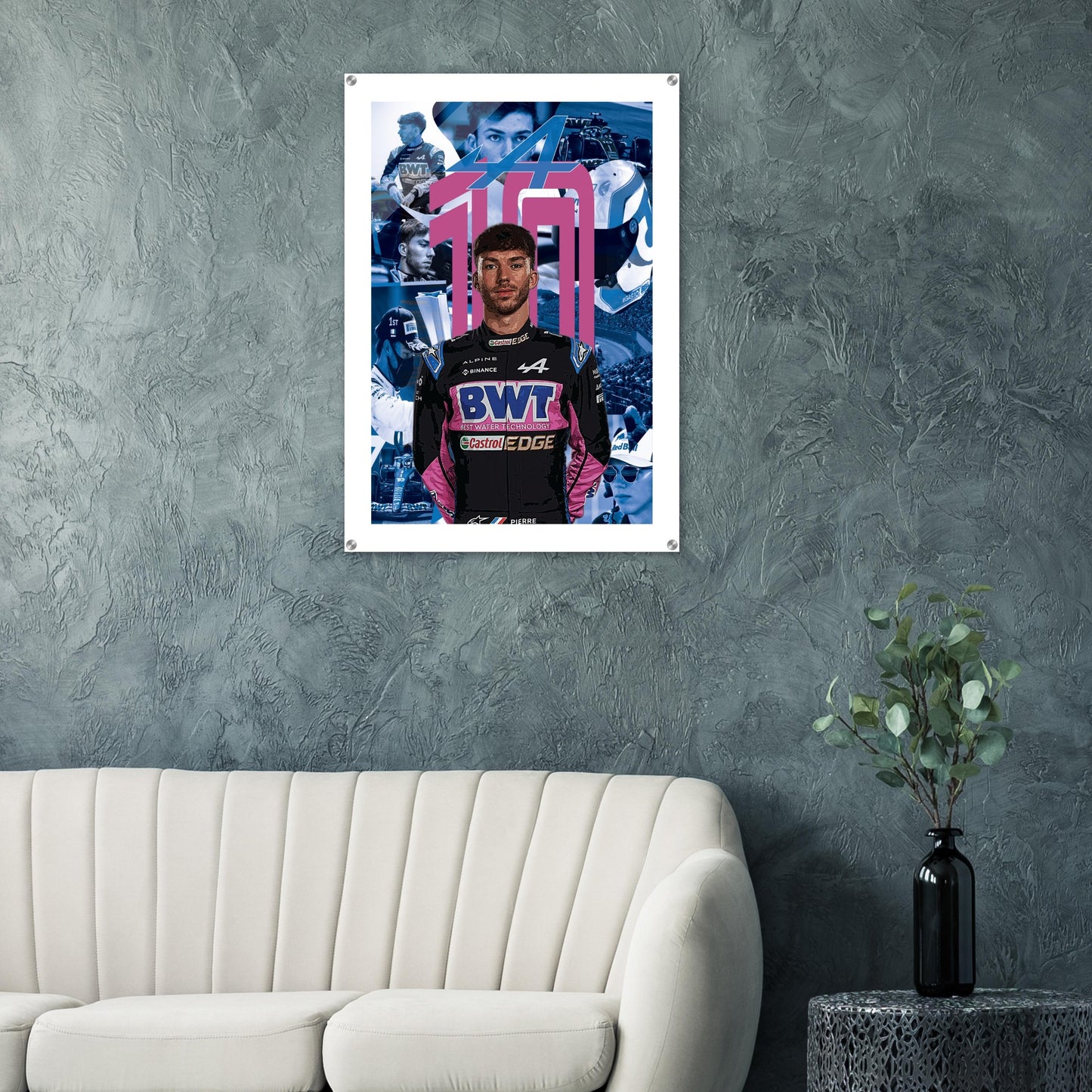 Pierre Gasly Custom Acrylic Print