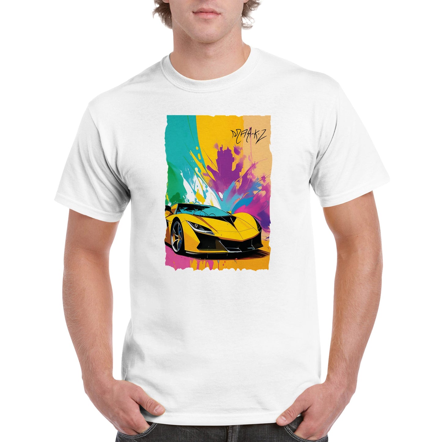 Supercar Delight Heavyweight Unisex Crewneck T-shirt