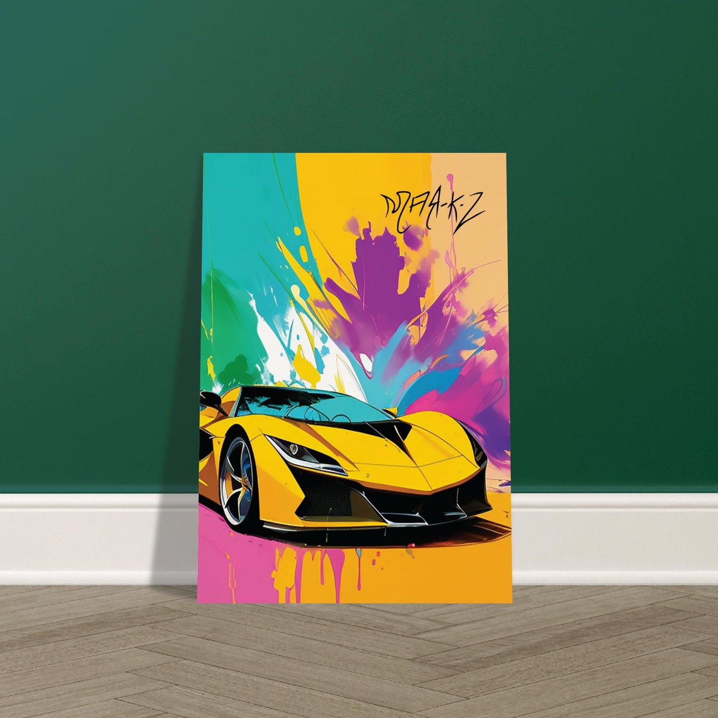 Supercar Delight Museum-Quality Matte Paper Poster