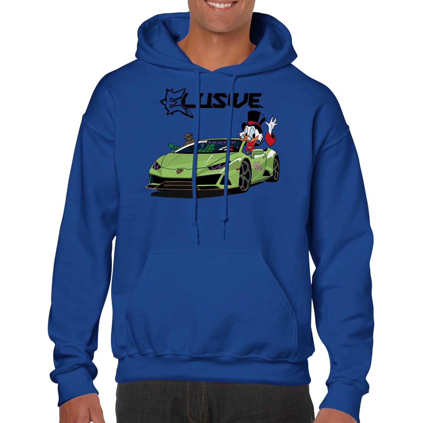 Lambo Scrooge Classic Unisex Pullover Hoodie