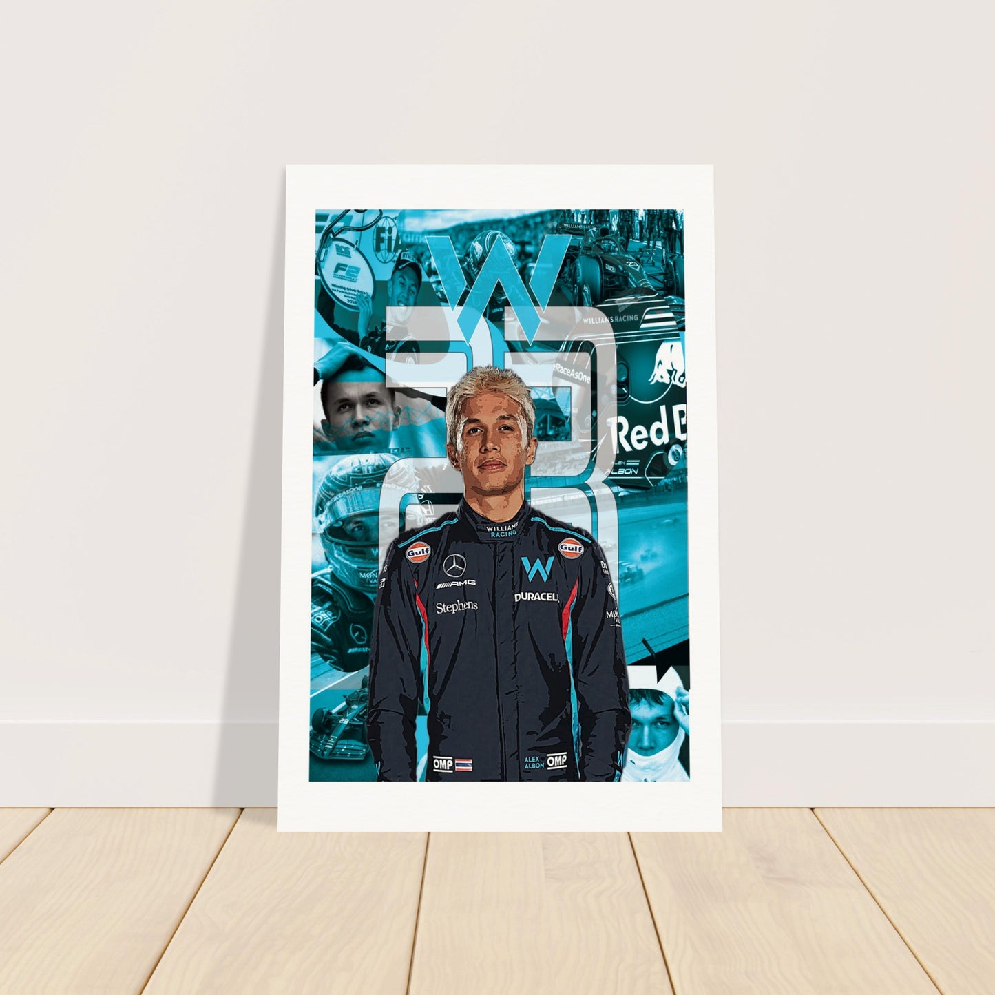 Alex Albon Custom Museum-Quality Matte Paper Poster