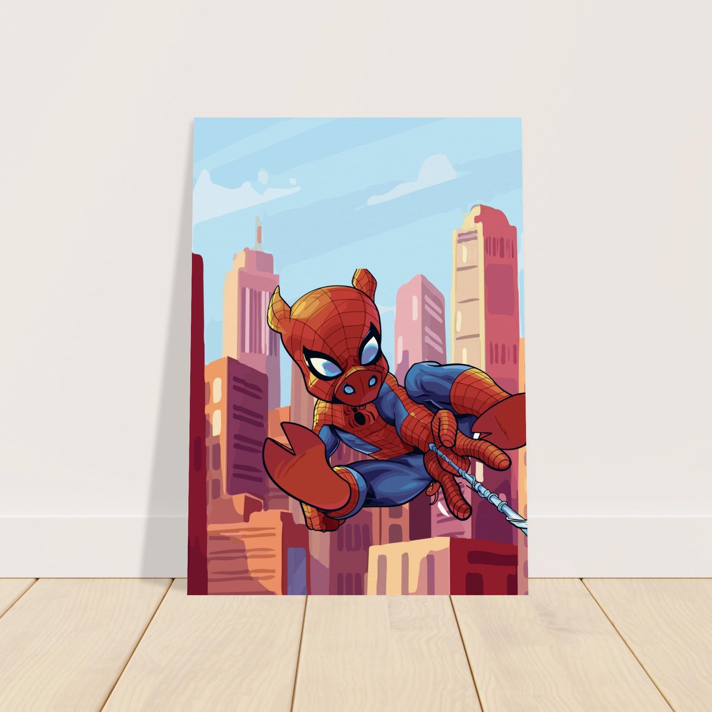 Spider-Pig Museum-Quality Matte Paper Poster