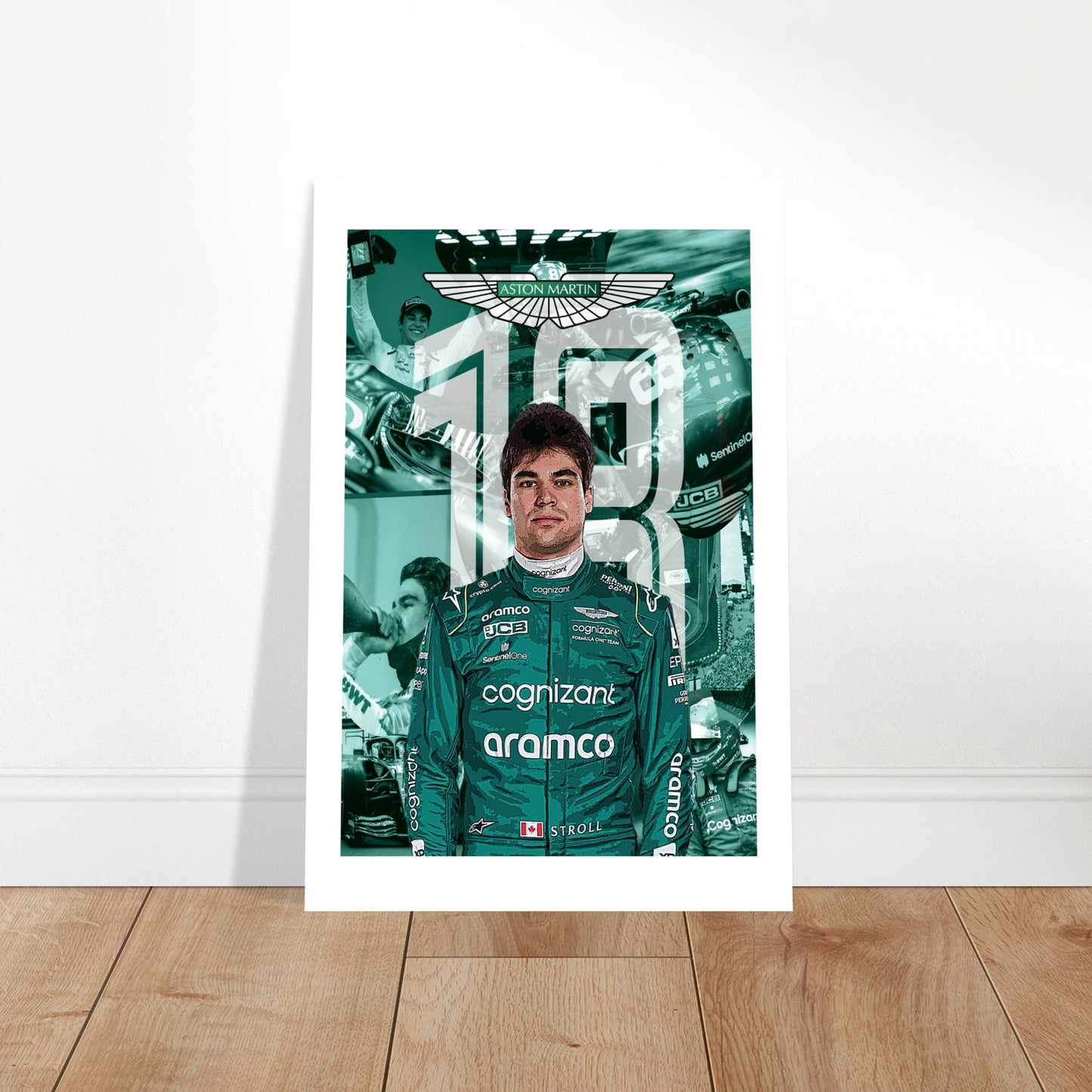 Lance Stroll Custom Classic Semi-Glossy Paper Poster