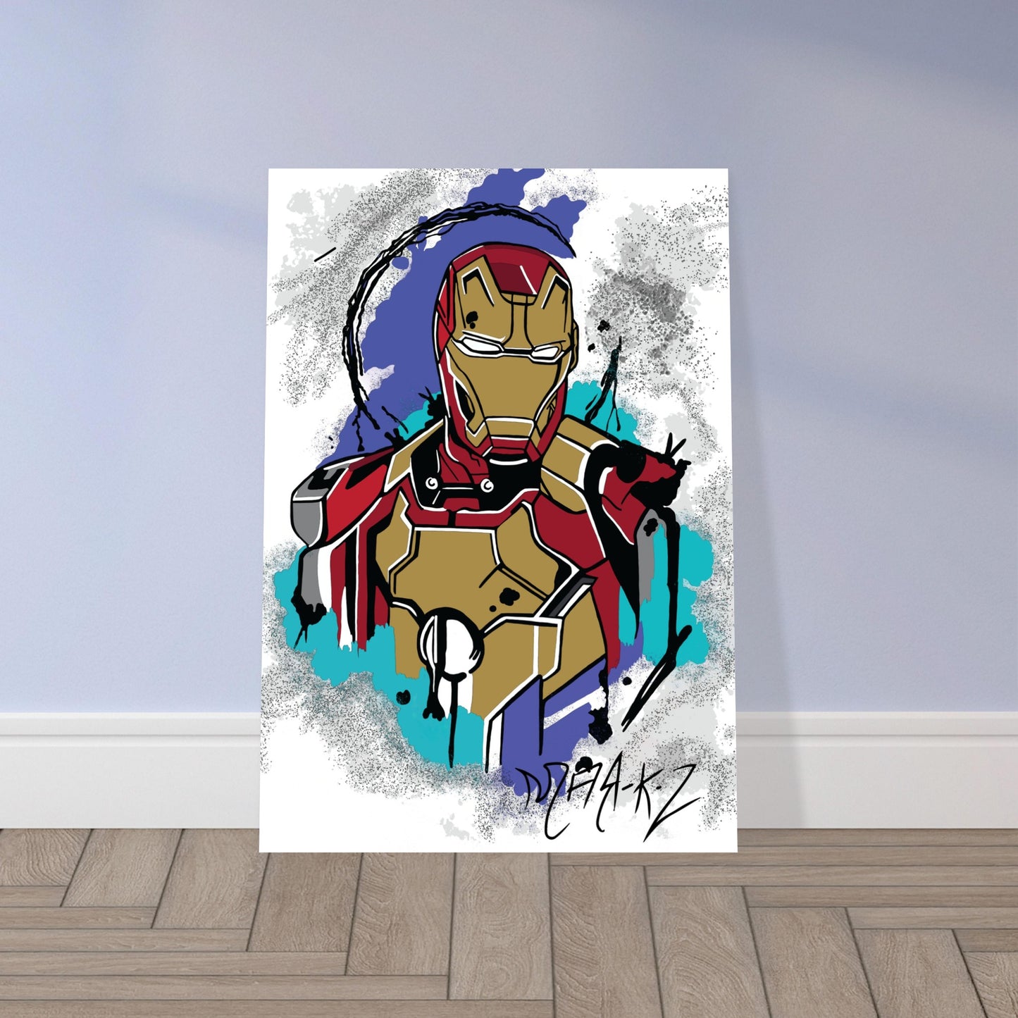 Custom Iron Man Premium Semi-Glossy Paper Poster