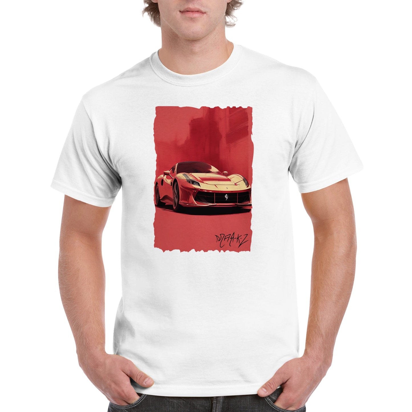 Ferrari in the Heat Heavyweight Unisex Crewneck T-shirt