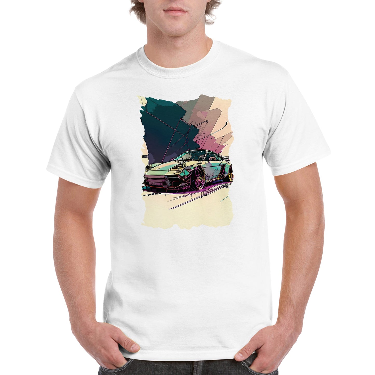 Crusin' 911 Heavyweight Unisex Crewneck T-shirt