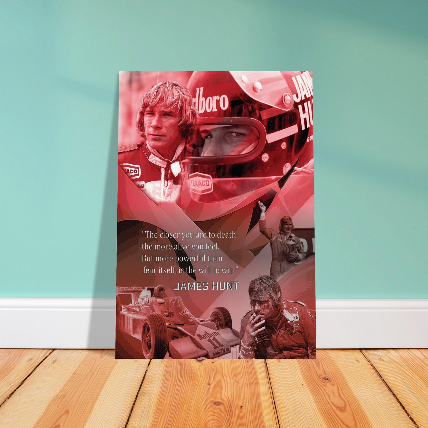 James Hunt Custom Tribute Museum-Quality Matte Paper Poster