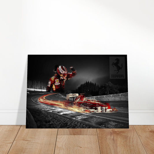 Spa-F1 Custom Classic Semi-Glossy Paper Poster