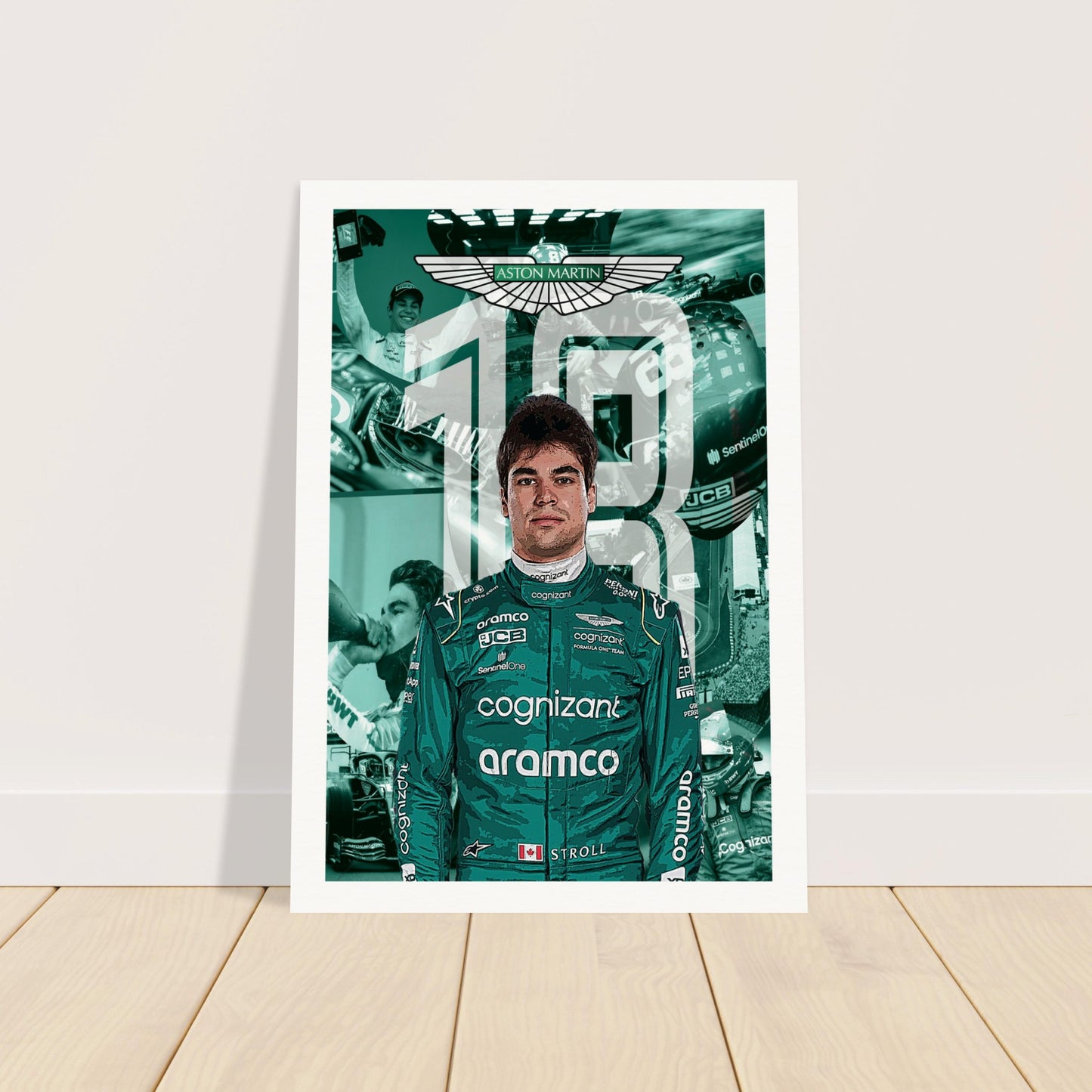 Lance Stroll Custom Museum-Quality Matte Paper Poster