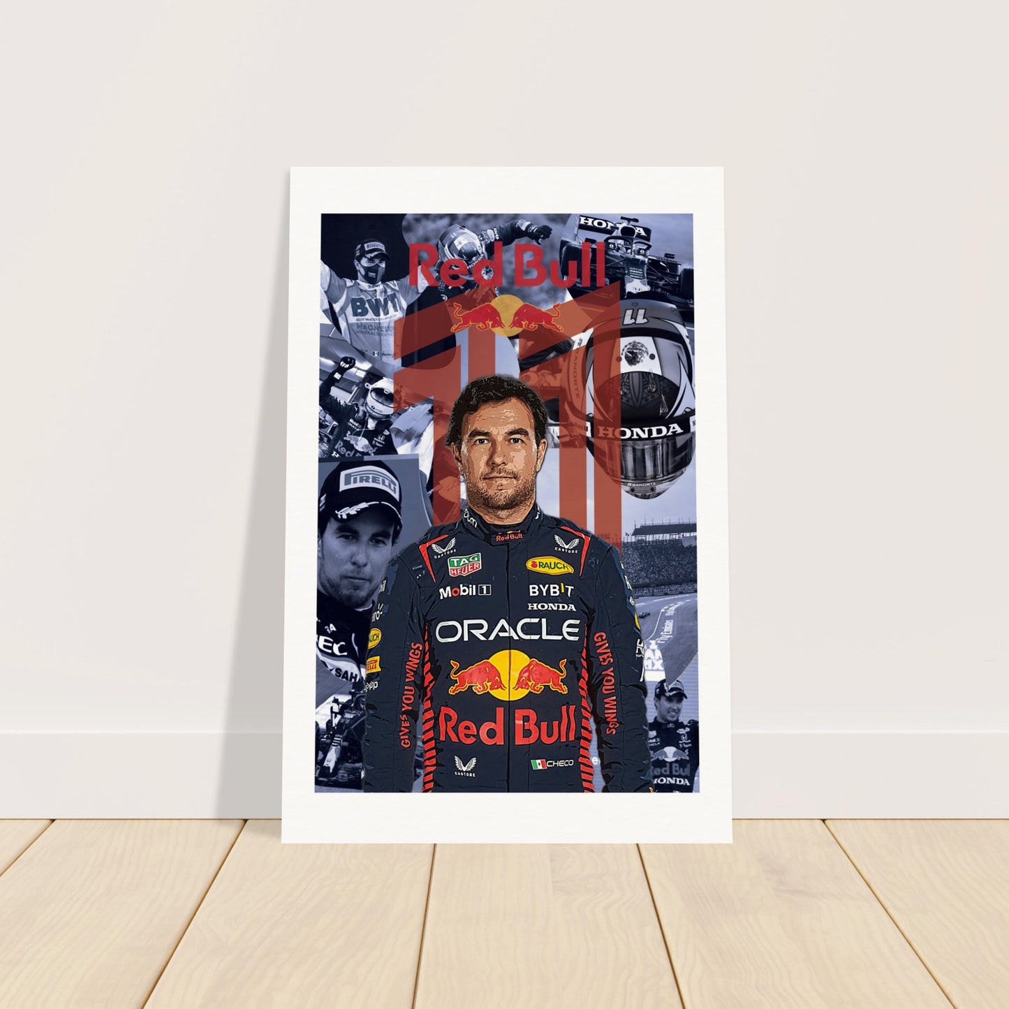 Sergio Perez Custom Museum-Quality Matte Paper Poster