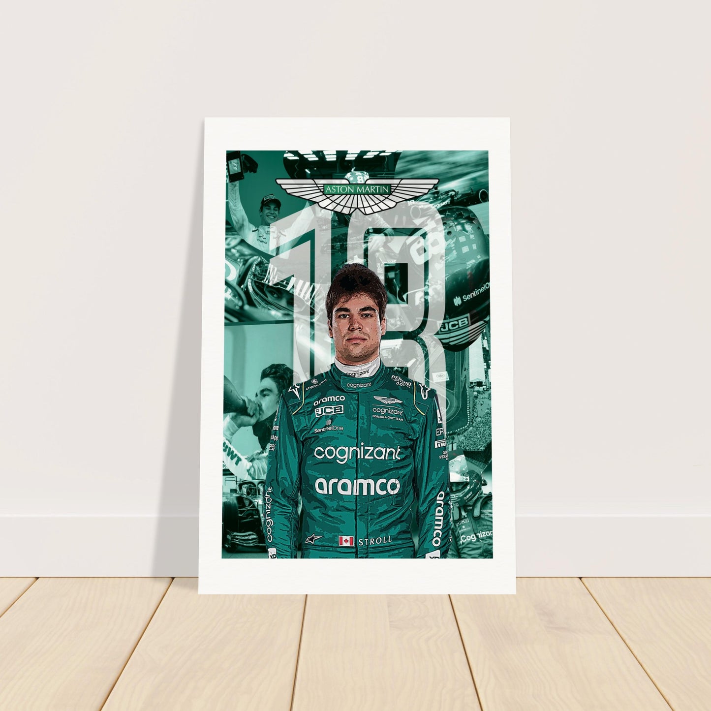 Lance Stroll Custom Museum-Quality Matte Paper Poster