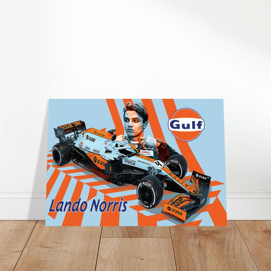 Lando Gulf Tribute Classic Semi-Glossy Paper Poster