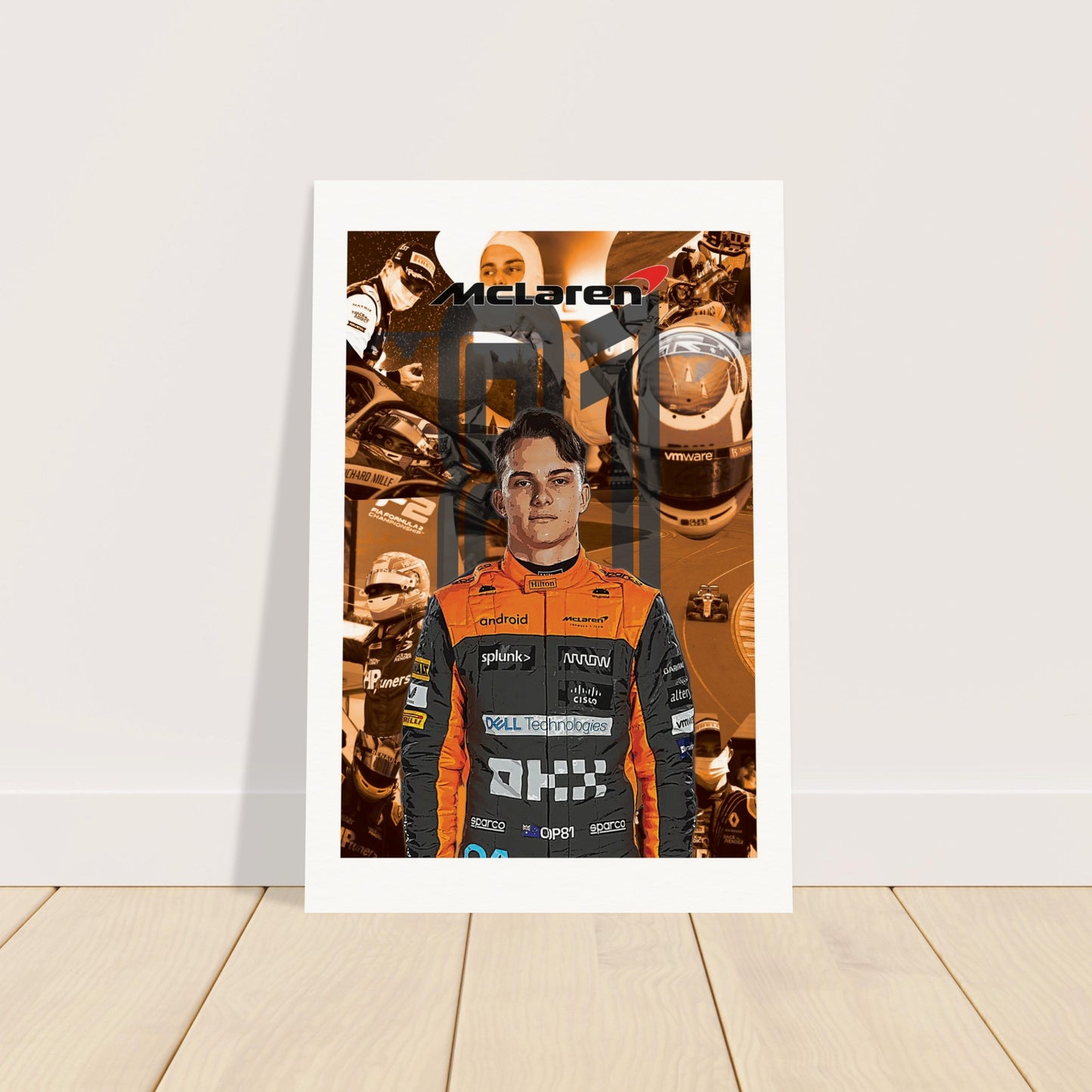 Oscar Piastri Custom Museum-Quality Matte Paper Poster