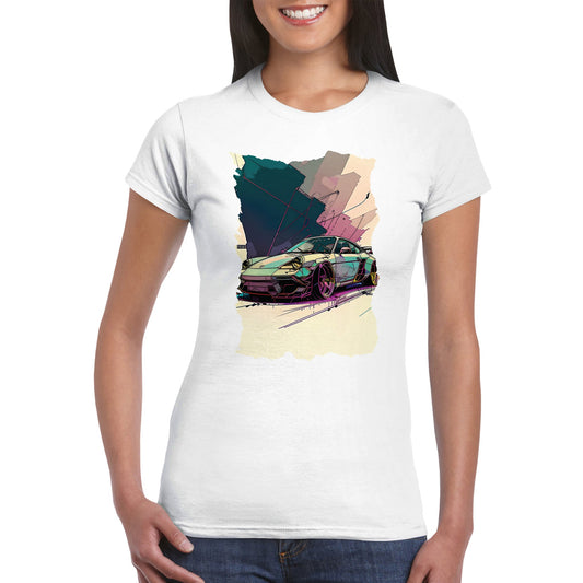 Crusin' 911 Classic Womens Crewneck T-shirt