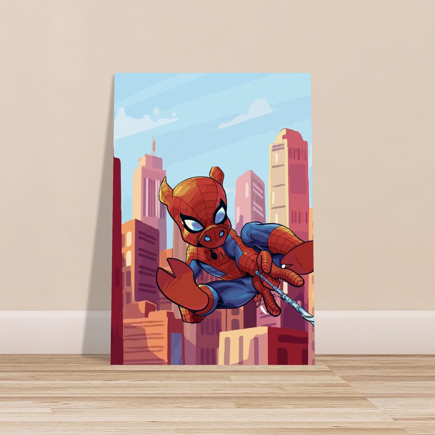 Spider-Pig Museum-Quality Matte Paper Poster