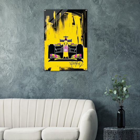 Custom Formula One Acrylic Print