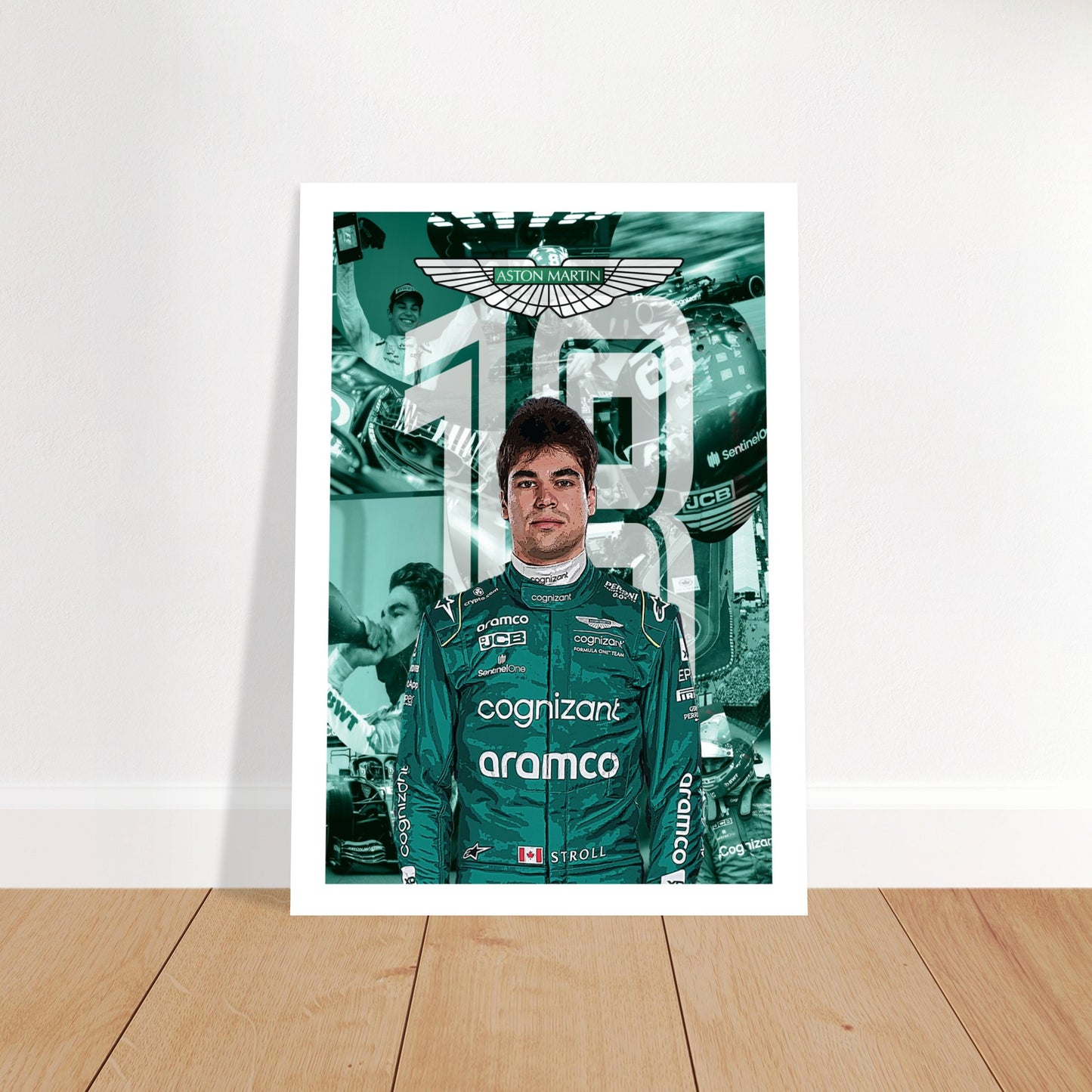 Lance Stroll Custom Premium Semi-Glossy Paper Poster