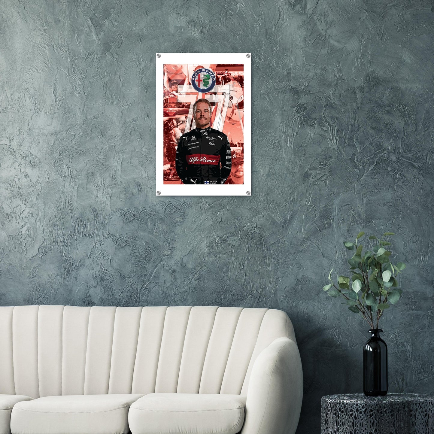 Valtteri Bottas Custom Acrylic Print