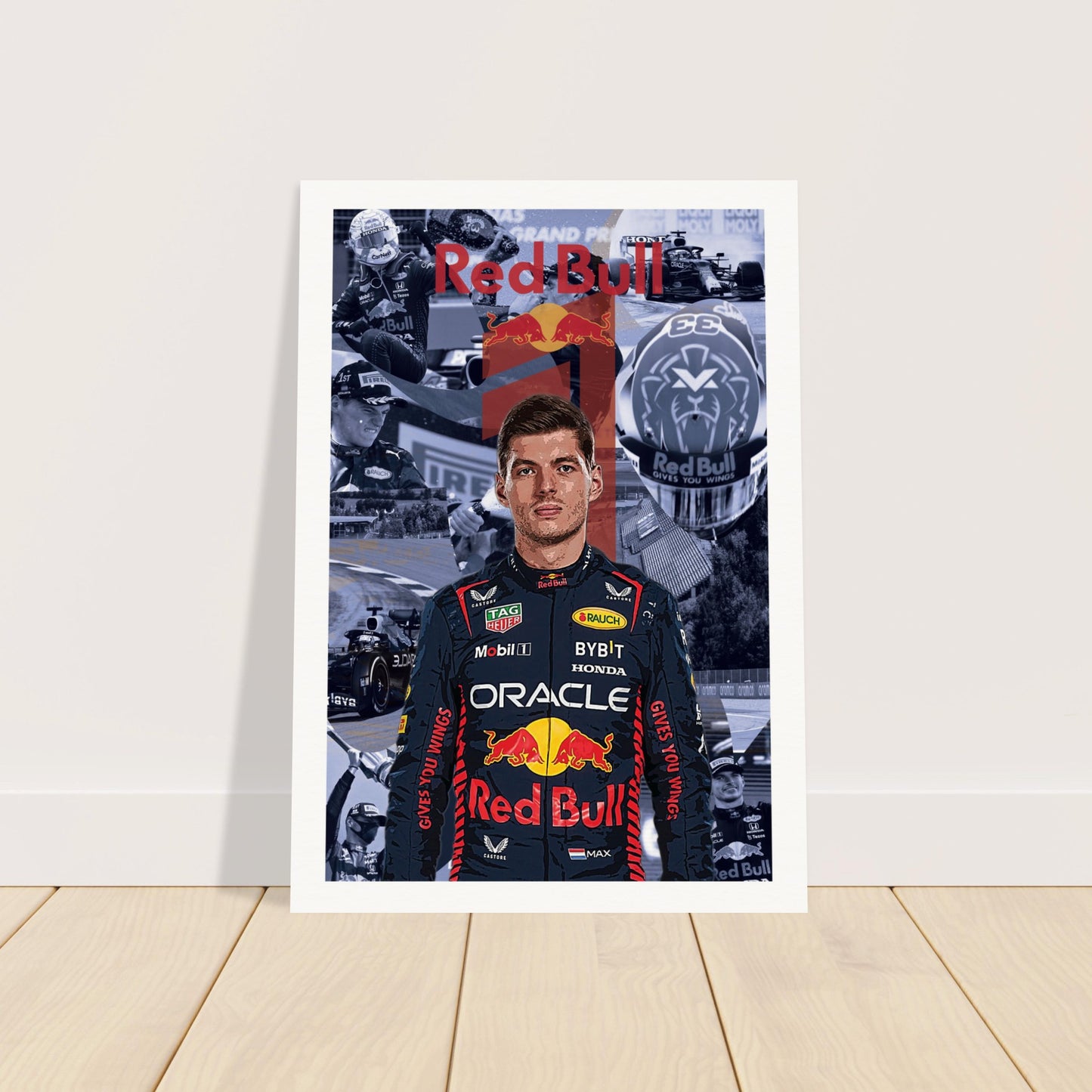 Max Verstappen Custom Museum-Quality Matte Paper Poster