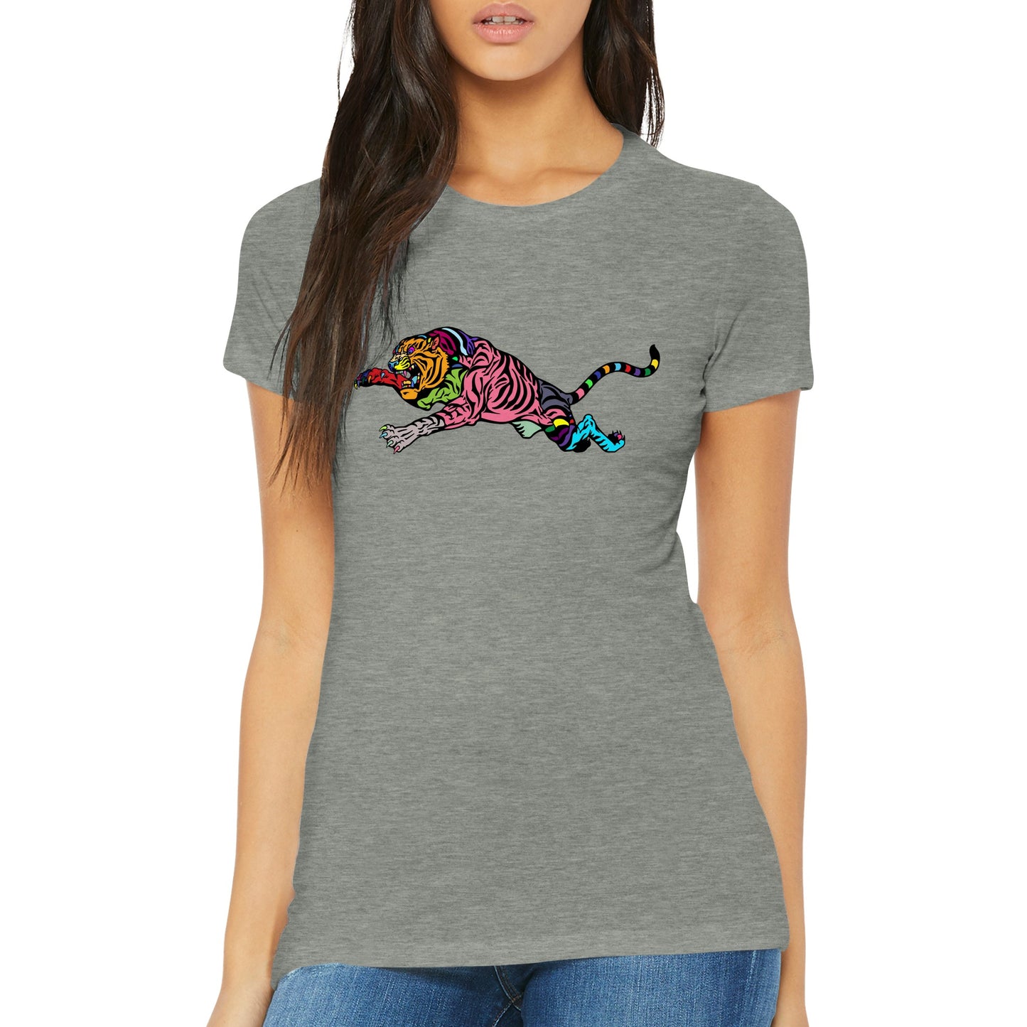 Jump For Joy Premium Womens Crewneck T-shirt