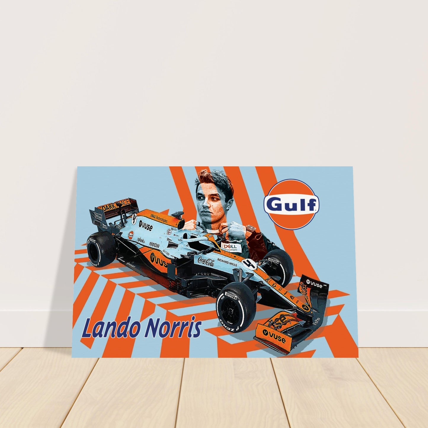 Lando Gulf Tribute Museum-Quality Matte Paper Poster