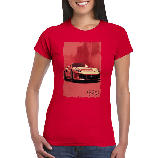 Ferrari in the Heat Classic Womens Crewneck T-shirt