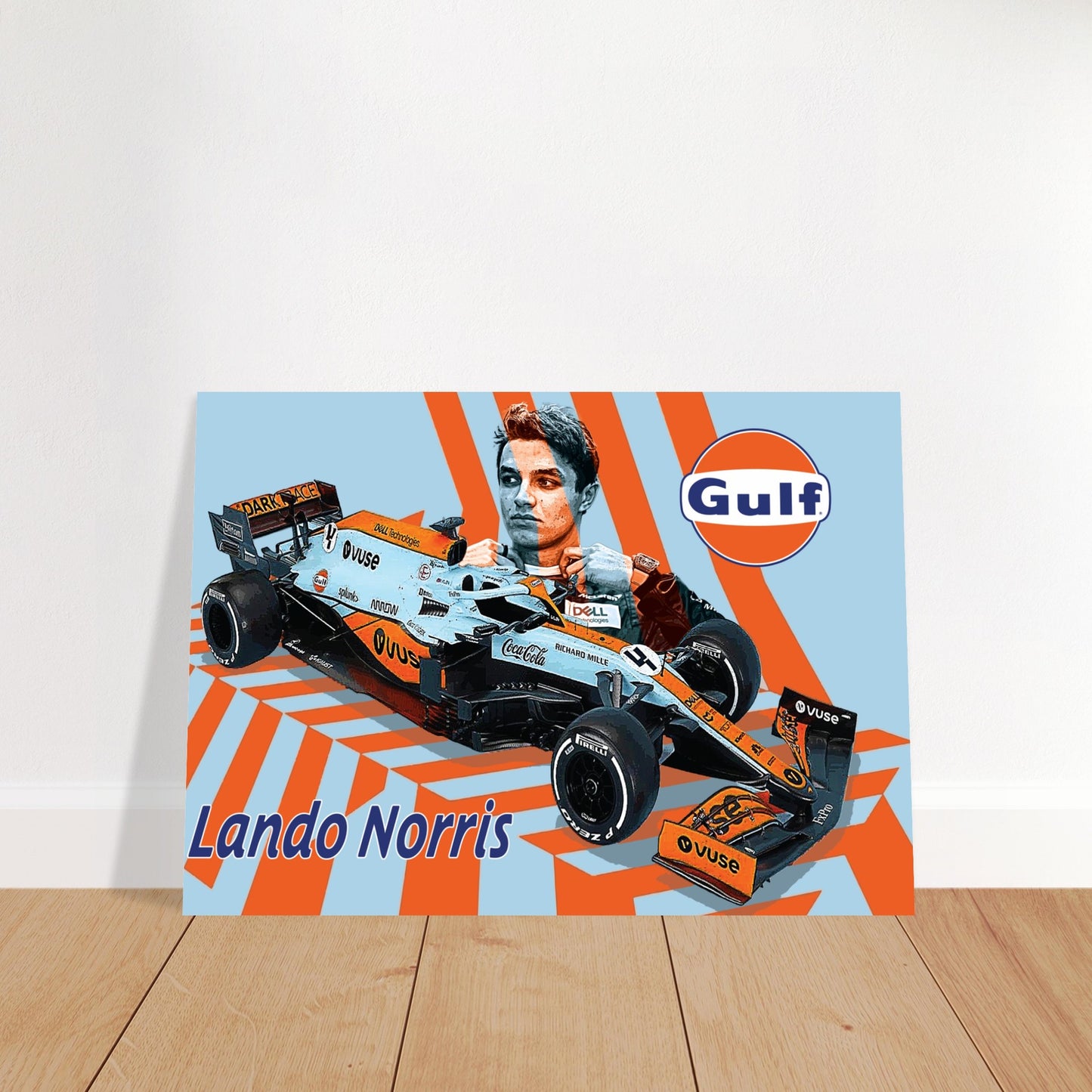 Lando Gulf Tribute Premium Semi-Glossy Paper Poster