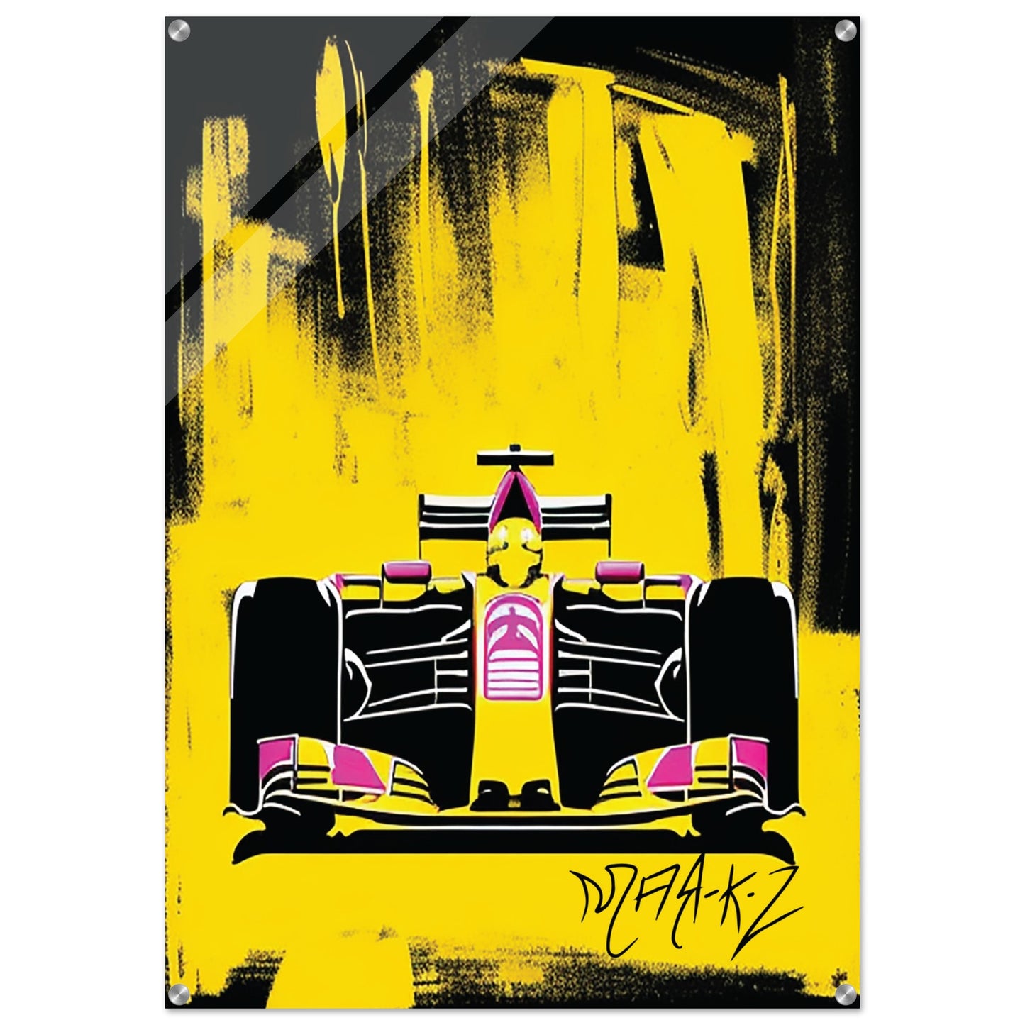 Custom Formula One Acrylic Print