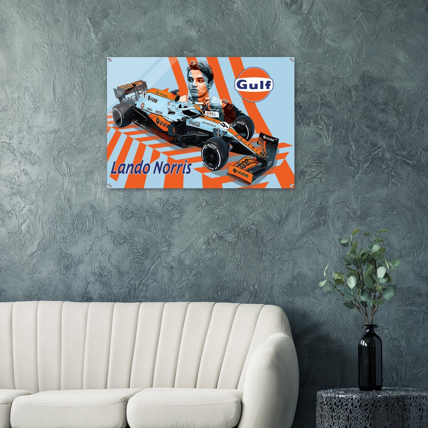 Lando Gulf Tribute Acrylic Print