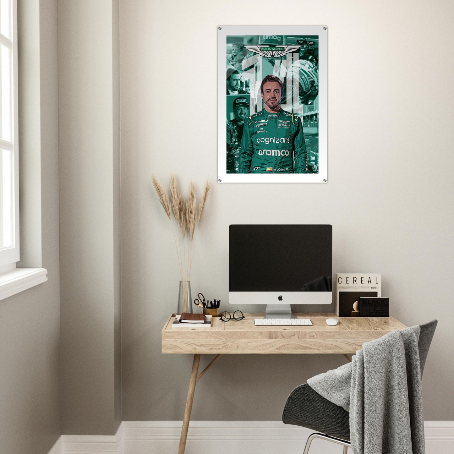 Fernando Alonso Custom Acrylic Print